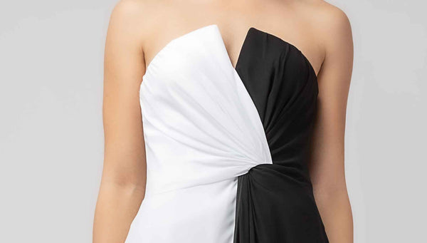 Savona Stella St Clair Black and White Evening Gown Blog Post